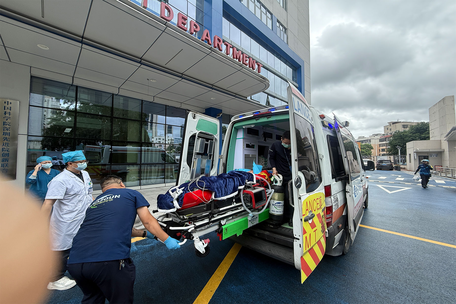 Private jet medical transfer from Bangkok to Shenzhen
