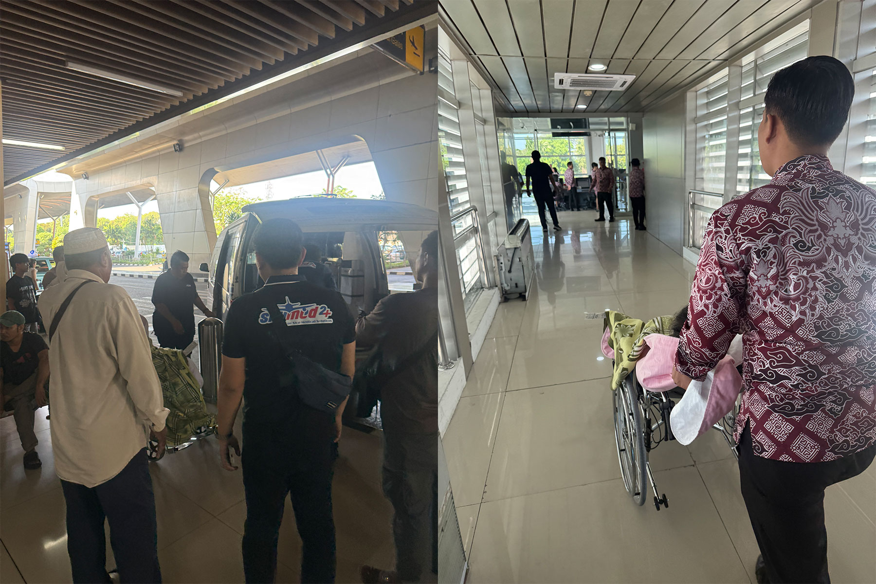 Business-class medical escort from Kuala Lumpur to Surabaya