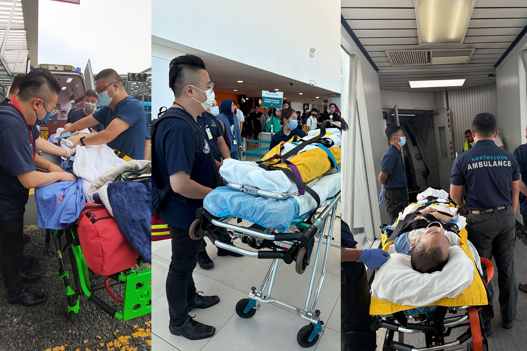 Ground ambulance transfer
